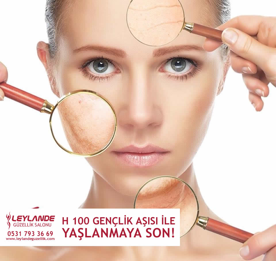 H 100 Gençlik Aşısı ile Yaşlanmaya Son Verin!